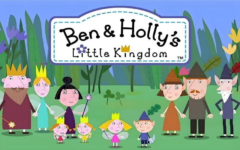 幼儿英语启蒙动画片《本和霍利的小王国BenandHollysLittleKingdom》1-2季（视频+音频）
