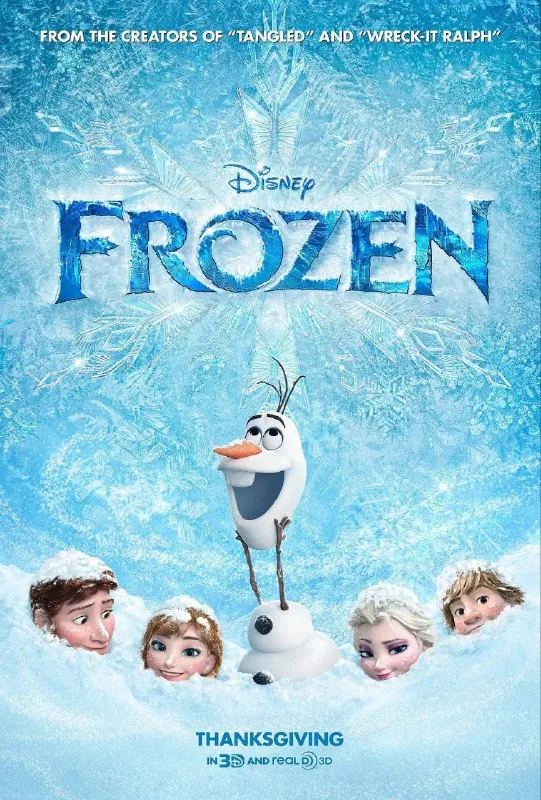 冰雪奇缘1-2部4K国粤英台多音轨特效字幕