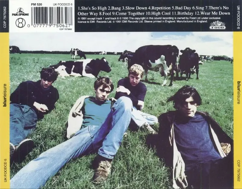 Blur-1991年专辑-LeisureFlac
