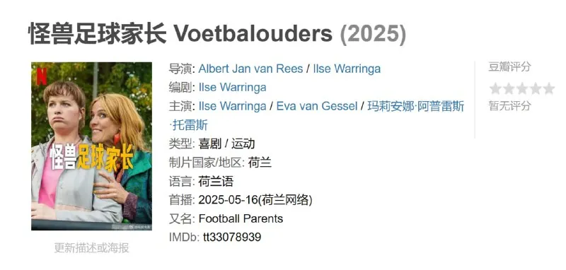 怪兽足球家长Voetbalouders（2025）
